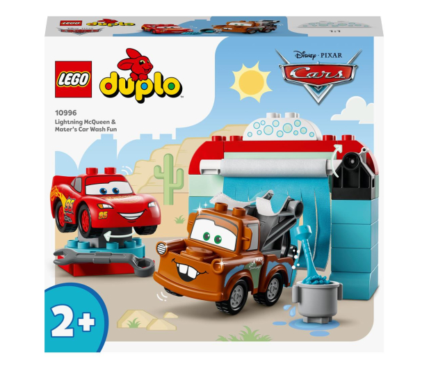 LEGO DUPLO Disney 10996 Zygzak McQueen i Złomek – myjnia - 1091264 - zdjęcie